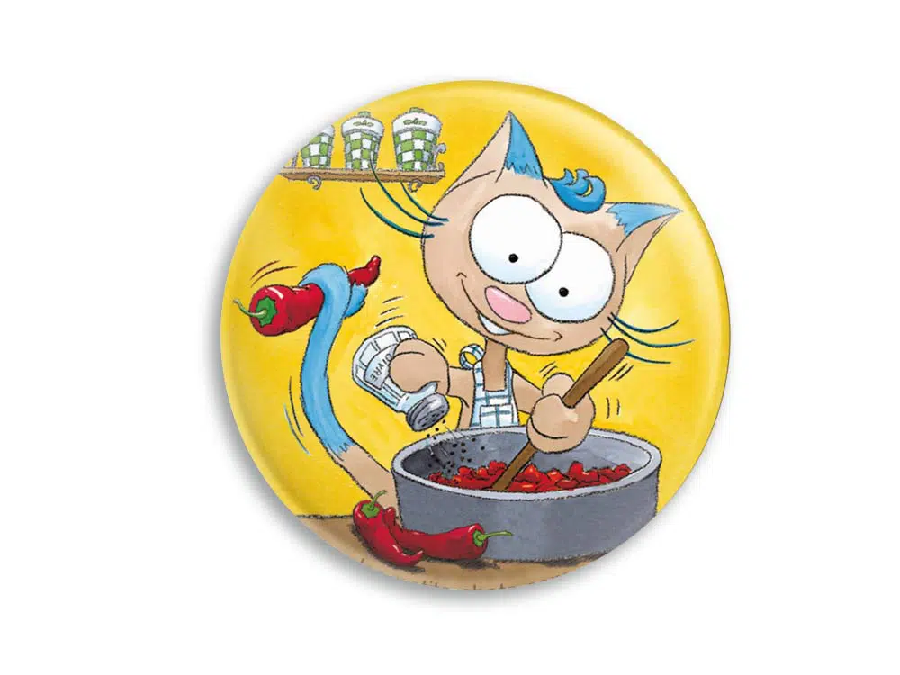 Aimant Le chat Ritable cuisine