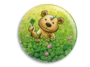 Aimant Ourson chanceux magnet original