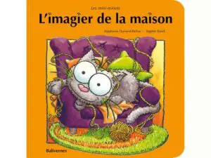 Livre cartonné L'imagier de la maison couverture