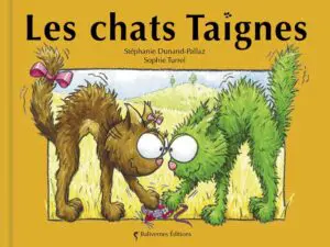 Couverture Livre Les chats Taignes