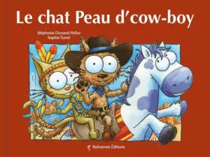 Livre Le chat Peau d'cow-boy couverture