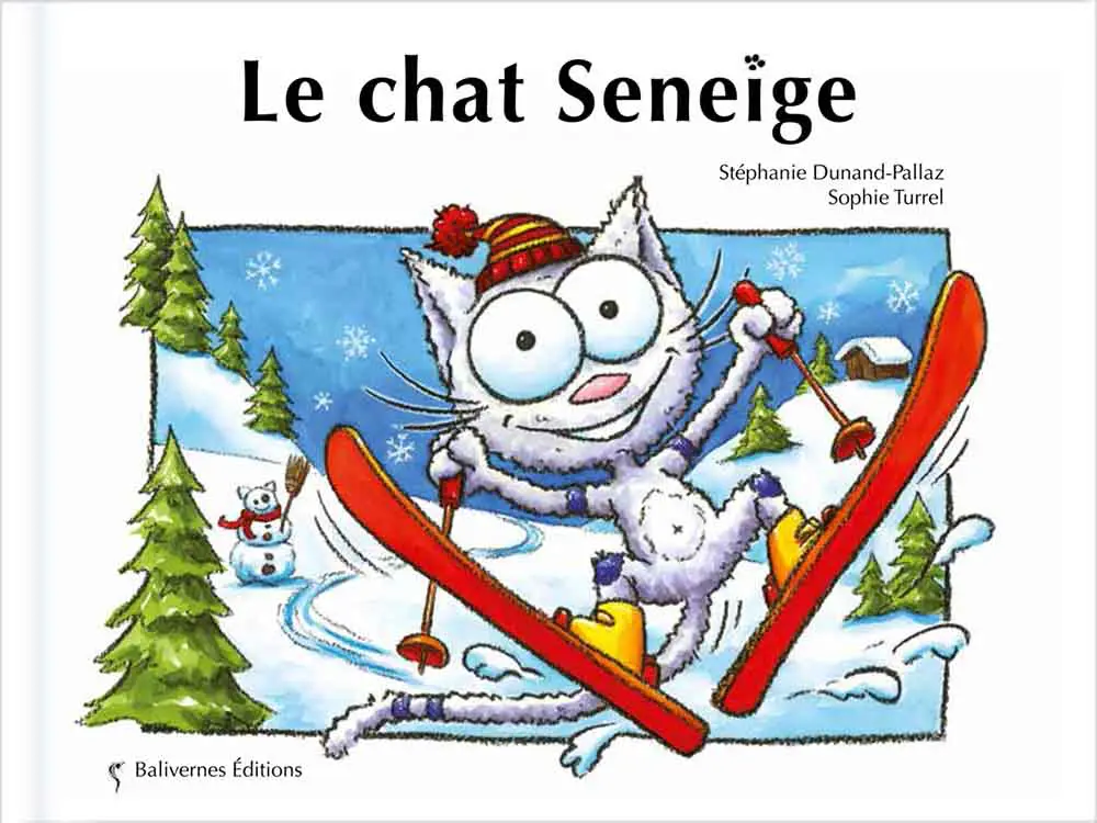 Couverture du livre Le chat Seneige