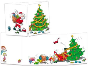 carte postale cache-cache ct114 cadeau piégé