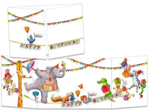 carte postale cache-cache ct307 Les funambules
