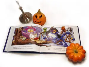 Livre Le chat Bracadabra ouvert