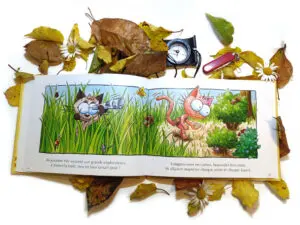 Livre Le chat loupé ouvert