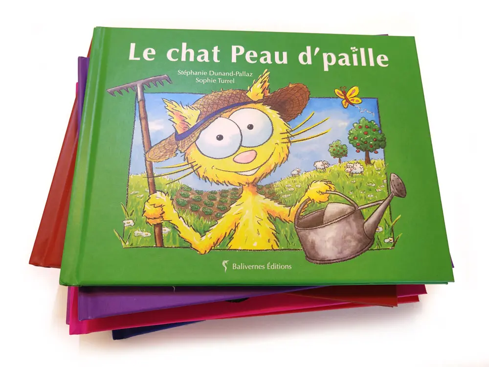 Livre Le chat Peau d'Paille et la série Les petits chats