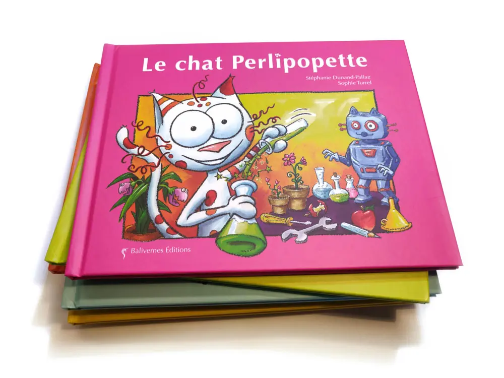 Livre Le chat Perlipopette et la série Les petits chats