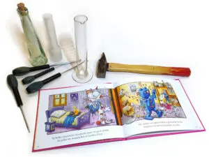 Livre Le chat Perlipopette ouvert