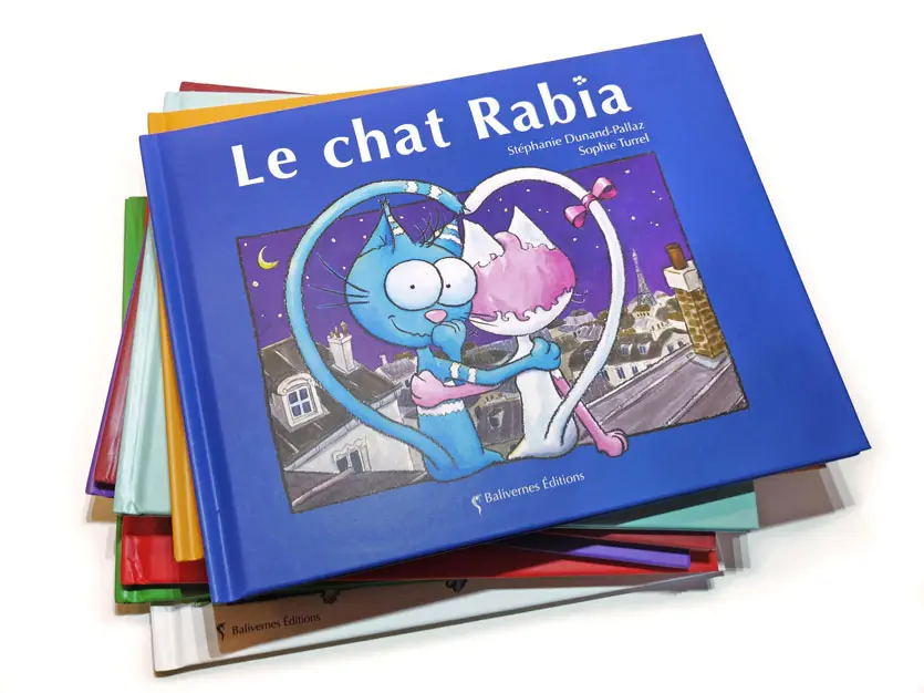 Livre Le chat Rabia et la série Les petits chats