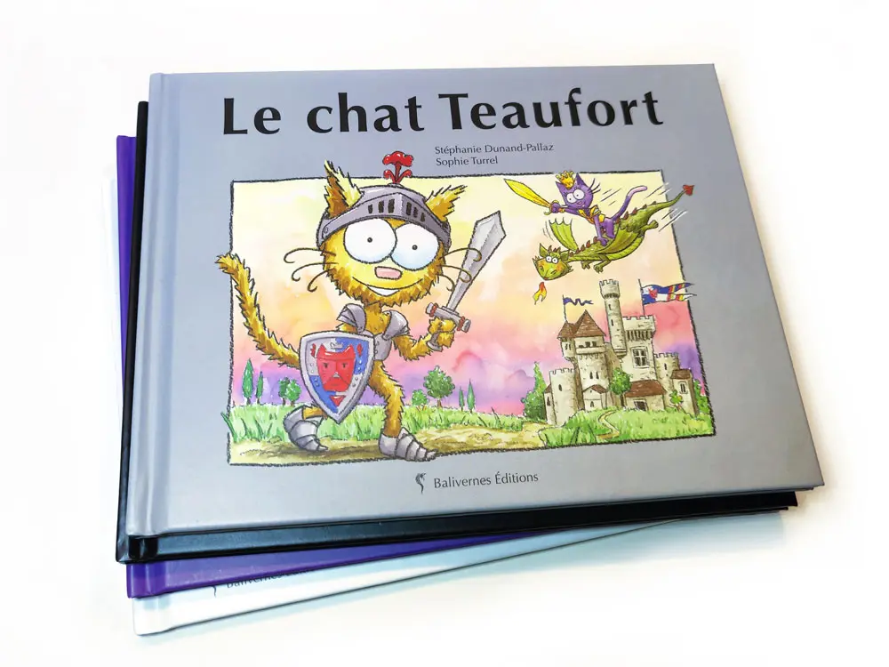 Livre le chat Teaufort et la série Les petits chats