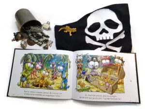 Livre Le chat Viré et le drapeau pirate
