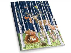 Cahier A5 Les animaux de la forêt