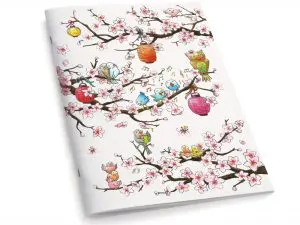 Cahier A5 Le cerisier en fleurs