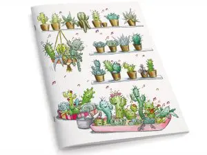 Cahier A5 Les cactus