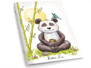 Cahier A5 Le panda Zen
