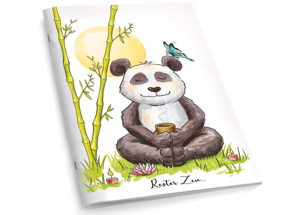 Cahier A5 Le panda Zen
