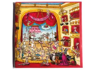 Carte postale d’anniversaire les petits rats de l'opéra