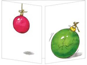 Carte La Naissance du Père Noël