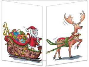 Père Noël façon Cendrillon