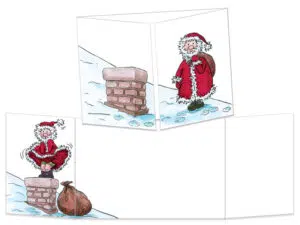 Carte Le Père Noël 