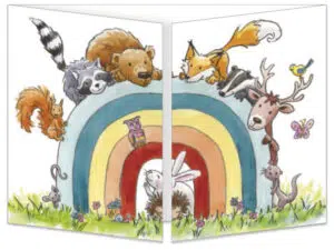 Carte L'Arc-en-ciel de la forêt