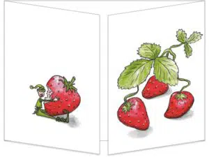 Le lutin et les fraises