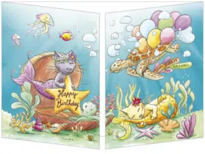 carte les chat sirènes