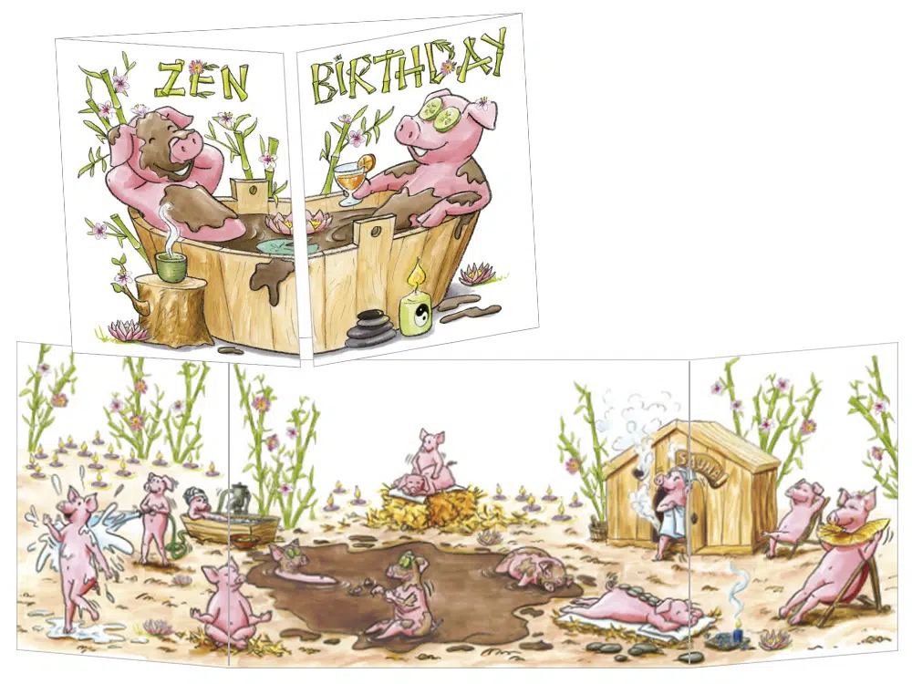 Carte postale de la collection cache-cache