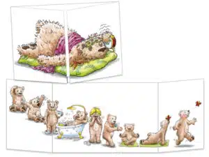 Carte postale cache-cache