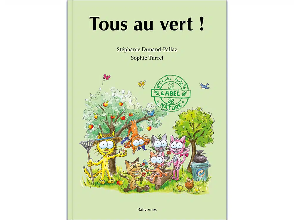 Petit roman premières lecture "Tous au vert"