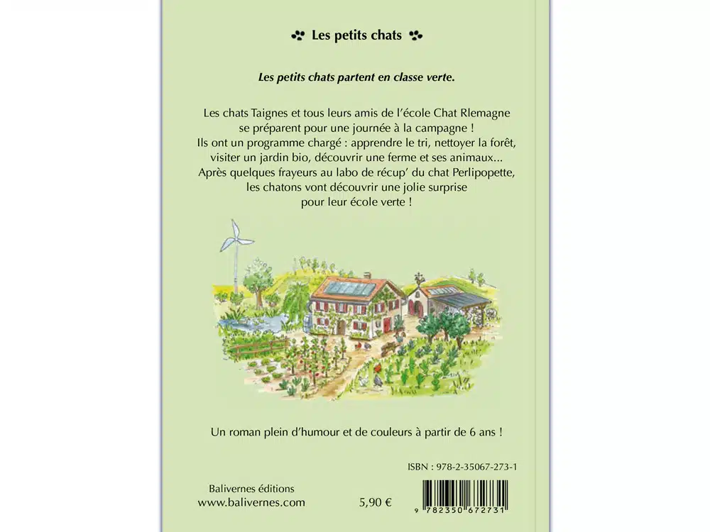 dos du roman "Tous au vert !"
