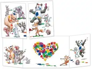 Carte postale cache-cache