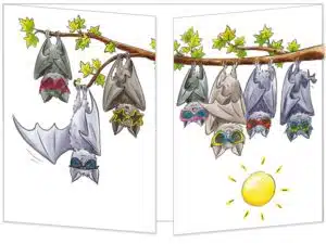 carte Les chauve souris disco fermée